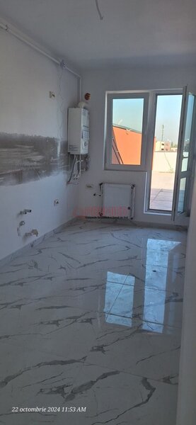 Popesti Leordeni, apartament 2 camere, terasa 49 mp.